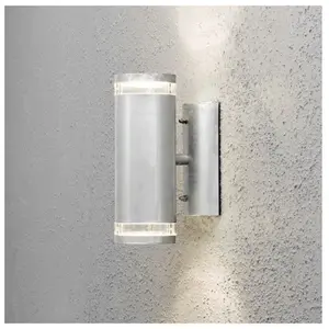Konstsmide Applique Extérieur Galvanisé Gris Jardin Secret pas cher