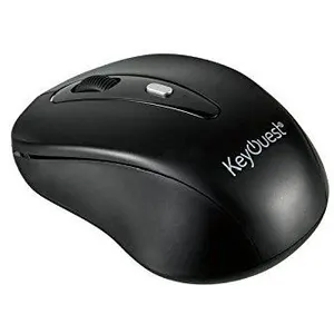 KeyOuest Office - Souris - optique - sans fil - 2.4 GHz - récepteur sans fil USB - noir pas cher