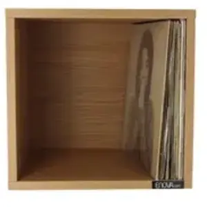 Comparateur de prix : Meuble Enova Hifi Vinyle Box 120swe pour 120 vinyles Bois