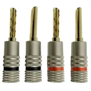 Comparateur de prix : Lot de 4 fiches bananes Enova Hifi FBAB 200 LUXE pour enceintes Hi-Fi