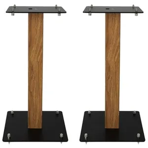 Comparateur de prix : Pieds d'enceintes Enova Hifi Majesty 50 Noir et Bois vendus par paire