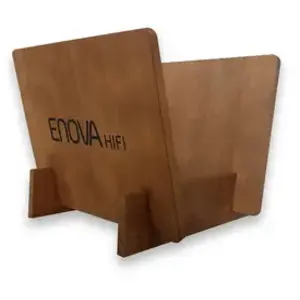 Comparateur de prix : Support posable Enova Hifi pour 25 disques vinyle VR 25 WD Bois