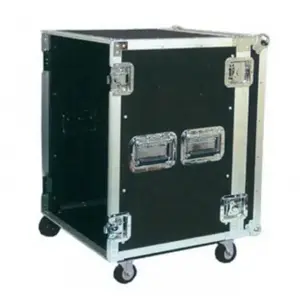 Power Flights Flight Case 12U avec roulettes pas cher