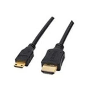 Cordon HDMI type A vers Mini HDMI type C connecteurs OR M / M - 1m pas cher