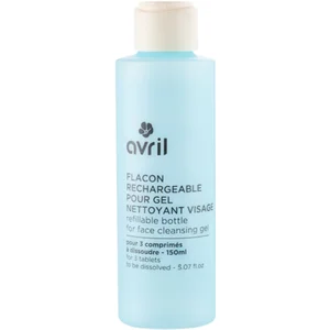 AVRIL Flacon vide rechargeable pour gel nettoyant visage - 200 ml pas cher