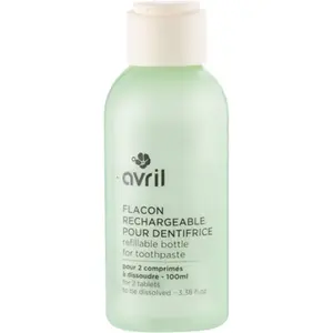 AVRIL Flacon vide rechargeable pour dentifrice - 150 ml pas cher