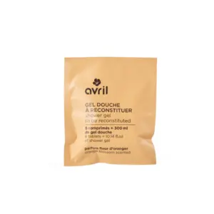 AVRIL Gel douche bio à reconstituer - Fleur d'oranger - 300 ml pas cher