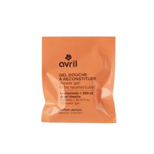 AVRIL Gel douche bio à reconstituer - Abricot - 300 ml pas cher