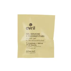 AVRIL Gel douche bio à reconstituer - Tiaré - 300 ml pas cher