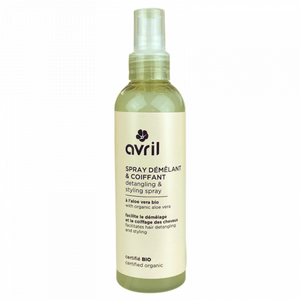 Comparateur de prix : Avril - Spray Démêlant & Coiffant Bio À L'aloé Vera - 200ml