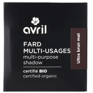 Avril - Fard Multi-Usages Certifié Bio - Ultra Brun Mat pas cher