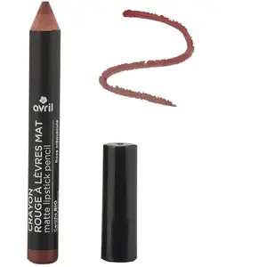 Comparateur de prix : Avril - Crayon Rouge à Lèvres Mat Certifié Bio - Rose Crépuscule