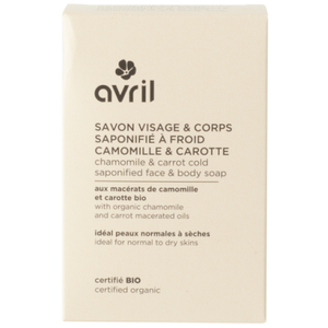 Avril - Camomille & carotte Savon 100 g unisex pas cher