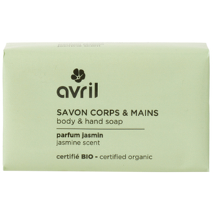 Avril - Savon corps & mains Jasmin 100g BIO - Avril pas cher