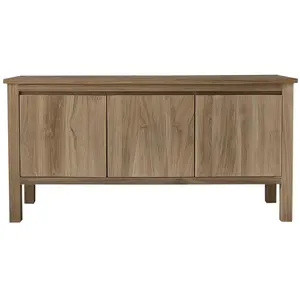 ALDO Buffet en bois teck massif 150 cm Berah Getah pas cher