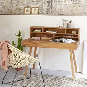 Berah Getah Bureau en bois de teck pas cher