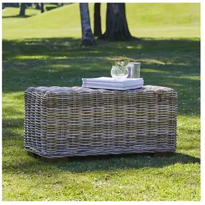 Berah Getah Table basse rectangulaire kubu naturel pas cher