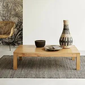 Comparateur de prix : BOIS DESSUS BOIS DESSOUS TILO Table basse en mindi massif 140 cm Berah Getah