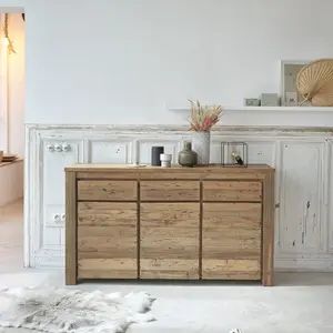 Comparateur de prix : BOIS DESSUS BOIS DESSOUS CARGO  Commode en teck recyclé massif 160 cm Berah Getah