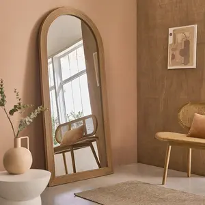 BOIS DESSUS BOIS DESSOUS LEON  Miroir en rotin 190 cm Berah Getah
