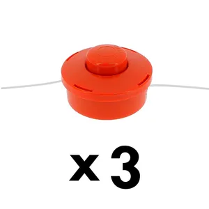 Comparateur de prix : GT GARDEN Lot de 3 têtes fils pour débroussailleuse et multifonction 4 en 1