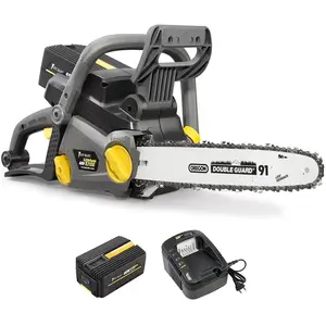 GT ELEC Tronçonneuse sans fil à batterie, 40 V, guide 14 pouces, GT EL...Vendu paramazon