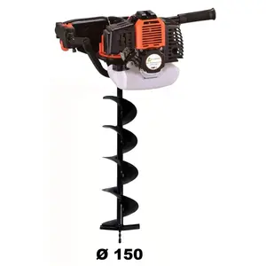 Comparateur de prix : GT GARDEN - Tarière thermique 52 cm3 - 3 CV + mèche 150 mm