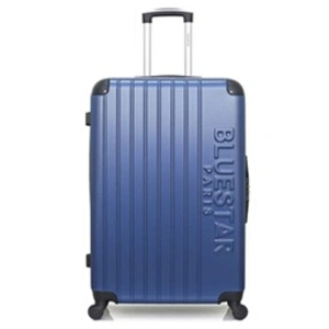 hero - set de 5 valises lipari-u 75 cm 4 roues - bleu