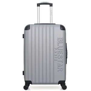 Comparateur de prix : Valise - BLUESTAR - BUCAREST - 4 roues - 65 cm - Gris