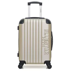 SWISS KOPPER Bluestar - Valise Cabine 4 roues simples Bucarest 55 cm dorée T.U pas cher
