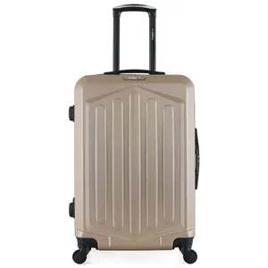 bluestar - valise weekend hagen 65 cm 4 roues - beige pas cher