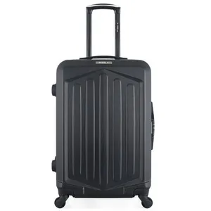 bluestar - valise weekend hagen 65 cm 4 roues - noir pas cher