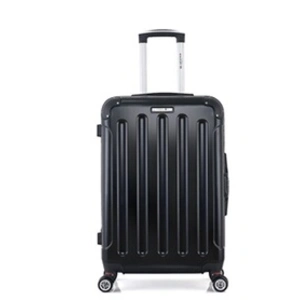 bluestar - valise weekend abs/pc tunis 4 roues 65 cm - noir pas cher