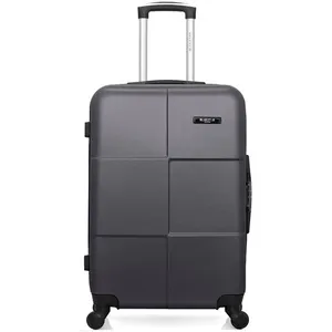 Comparateur de prix : BLUESTAR - Valise Weekend ABS MIAMI 4 Roues 65 cm - GRIS FONCE