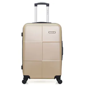 Comparateur de prix : BLUESTAR - Valise Weekend ABS MIAMI 4 Roues 65 cm - BEIGE