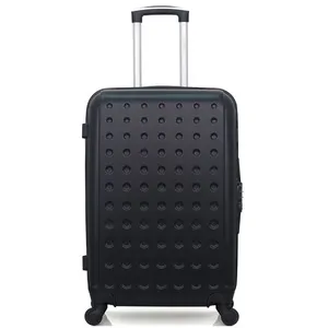Comparateur de prix : HERO - Valise Weekend TAURUS 65 cm 4 Roues - noir