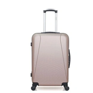 Comparateur de prix : Valise - HERO - LANZAROTE - Weekend - 4 roues - 65 cm - Rose doré