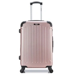 Comparateur de prix : BLUESTAR - Valise Weekend ABS MADRID 4 Roues 65 cm - ROSE DORE