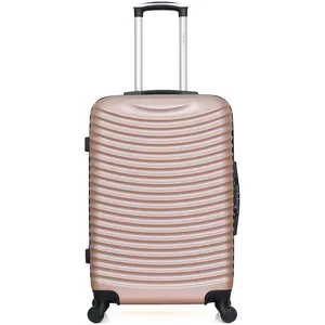 Hero - valise weekend abs etna 65 cm 4 roues - rose dore