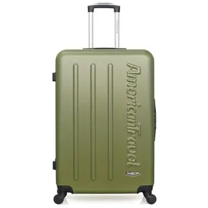 Comparateur de prix : SWISS KOPPER AMERICAN TRAVEL - Valise Grand Format BRONX 75 cm 4 Roues - kaki