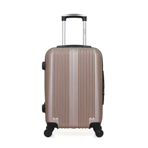 Comparateur de prix : - valise cabine lipari 55 cm 4 roues - rose dore