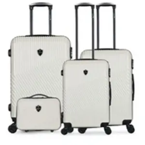 Set de 4 valises - GENTLEMAN FARMER - PETER-C - 4 roues - BeigeVendu parfnac