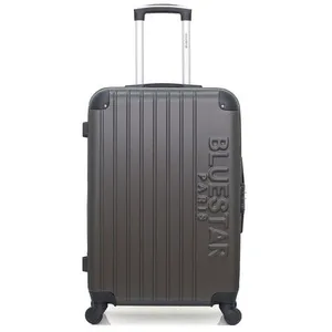 bluestar - valise weekend abs bucarest 4 roues 65 cm - gris fonce pas cher