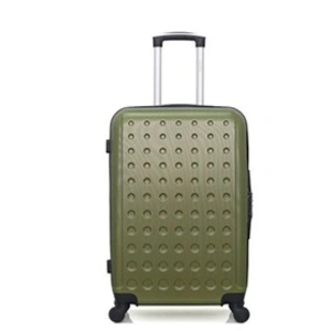 Comparateur de prix : Valise - HERO - TAURUS - Weekend - 4 roues - 65 cm - Kaki