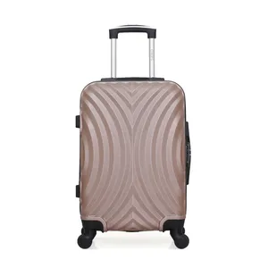 - valise cabine lagos 55 cm 4 roues - rose dore