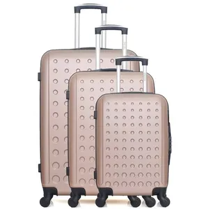 Comparateur de prix : HERO - SET DE 3 ABS TAURUS 4 Roues - ROSE DORE