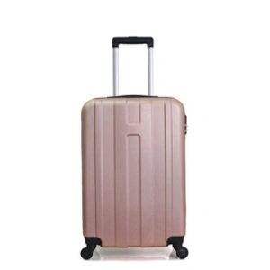 Comparateur de prix : Hero - Valise Moyen Séjour 4 roues simples Atlanta 59 cm rose dorée T.U