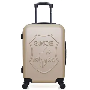 - valise cabine abs damon 4 roues 55 cm - blanc pas cher