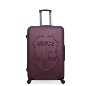 Gentleman Farmer - valise grand format abs damon 4 roues 75 cm - bordeaux pas cher