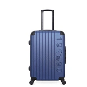 GENTLEMAN FARMER - Valise Weekend ABS PORTER 4 Roues 65 cm - MARINE pas cher